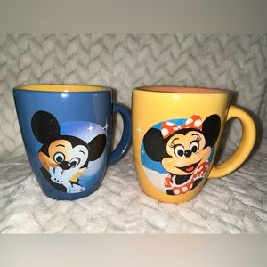 Mickey & Minnie 4” Mugs (set of 2)